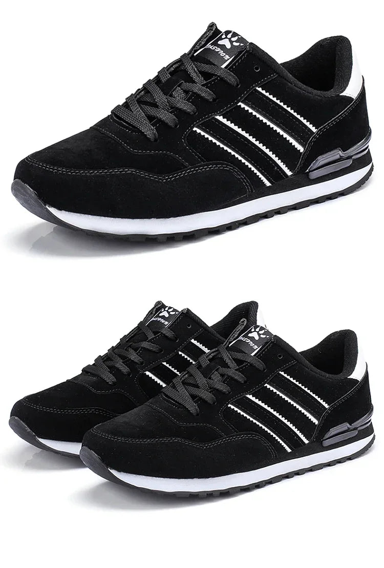 2025 New High Quality Men's Sneakers Leather Casual Shoes Autumn Breathable Men Shoes Male Flat Shoe Men's Casual Shoes