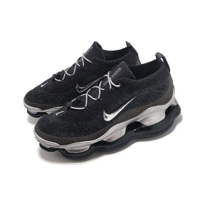 Nike Air Max Scorpion Women's Retro Comfortable Minimalist Shock Absorbing Breathable Running Shoes Black Silver -HJ3487-001