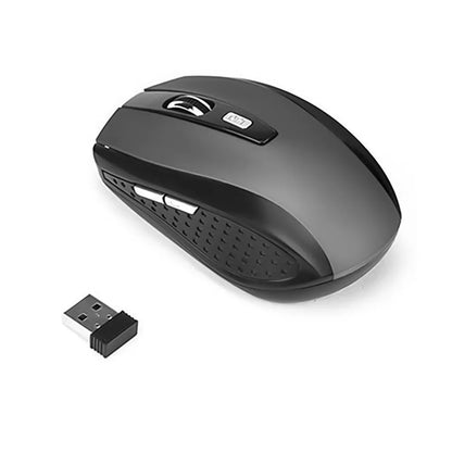 Wireless Mouse 2.4G Silent Optical Mouse with Adjustable 1600 DPI, Portable Wireless Mouse for Laptop, Notebook, PC & MacBook