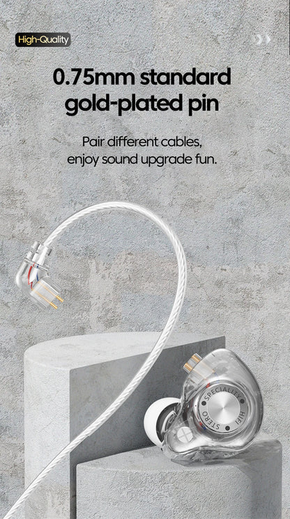 Original 15D Super Bass In-Ear Headphones with Mic – Type-C & 3.5mm AUX Wired Gaming Earphones, Noise Cancelling HiFi Deep Bass Headset for iPhone & Android