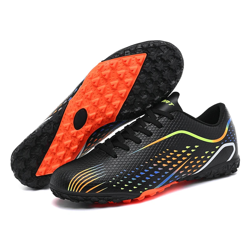 Chaussures de football pour enfants et jeunes, crampons antidérapants, respirants et légers, baskets d'entraînement pour garçons, enfants, matchs de football