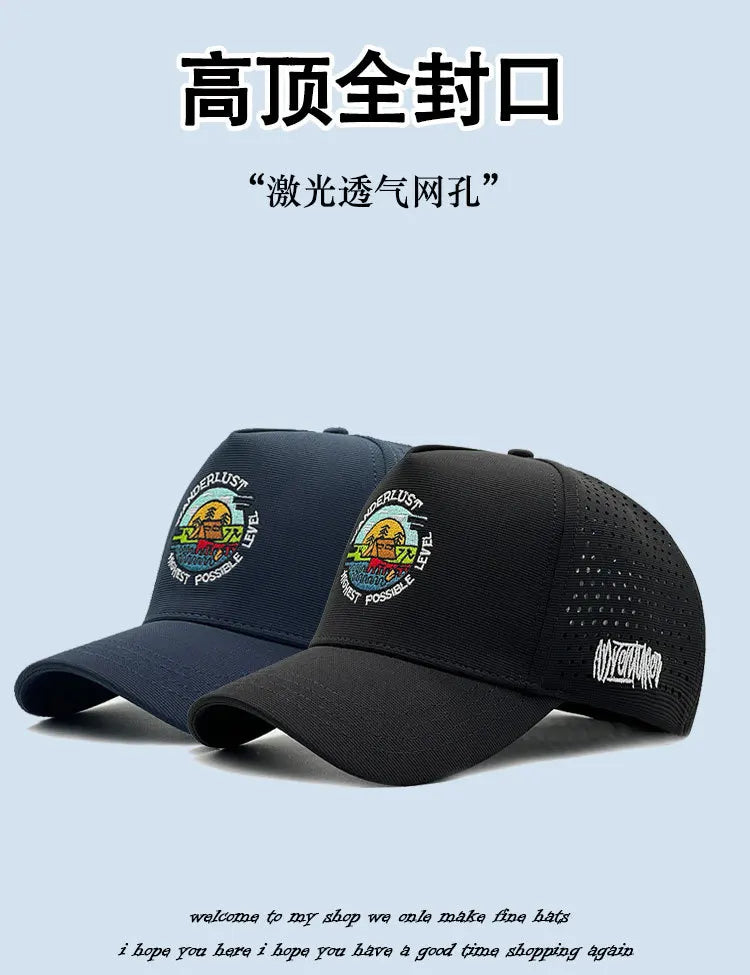 Casquettes de baseball à fond fermé, grande taille, en maille respirante, style « trucker », pour hommes à la tête large, casquette de sport haute, extra-large, 60 cm, 65 cm
