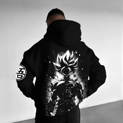 2026 Nova anime Dragon Ball majica s kapuljačom s printom, muška i ženska majica s kapuljačom, muški gornji dijelovi, sportska majica s kapuljačom, Harajuku Y2K majica s kapuljačom