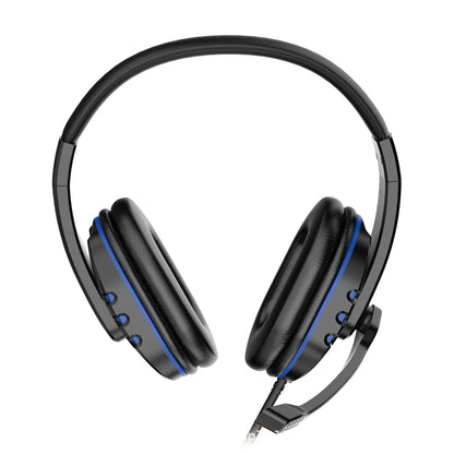 3.5mm Wired Gaming Headset with Microphone for PS4, PC & Laptop, Stereo Gaming Headphones with Noise Cancelling Mic, Over-Ear Wired Gaming Headset