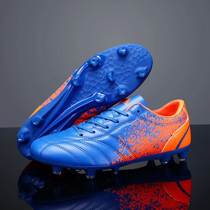 Chaussures de football à crampons longs, baskets d'entraînement de football, disponibles en 4 couleurs. Élégant. Tu es le plus brillant sur le terrain !