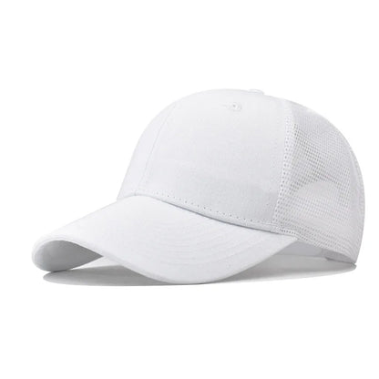 Cappellino da baseball per adulti, cappellino a rete, visiera curva poco profonda, cappello unisex, cappello estivo, cappello traspirante, cappellino da ombra, cappellino per primavera e autunno, cappellino hip hop aderente