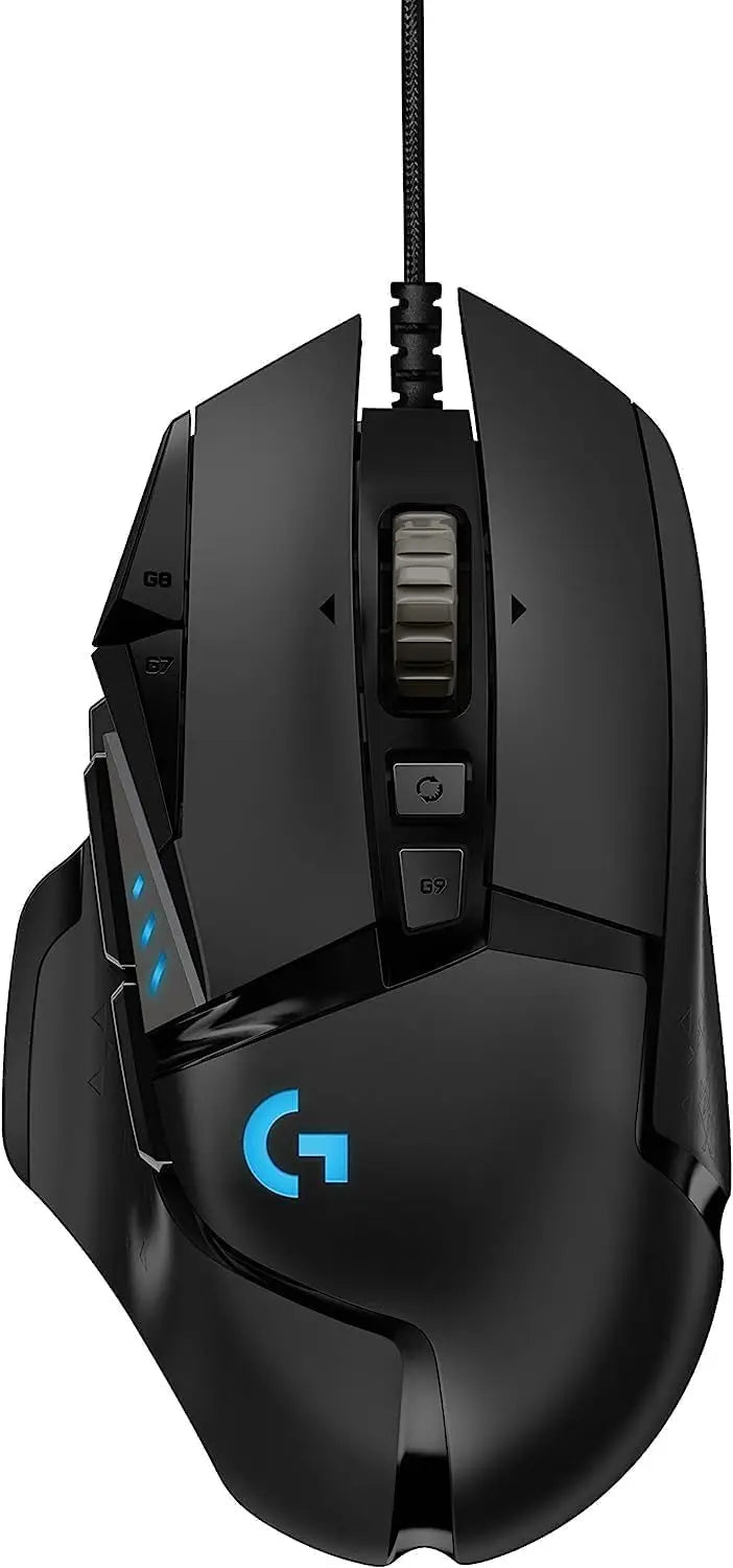 Logitech G502 X LIGHTSPEED Gaming Mouse Wireless, HERO 25K Sensor, LIGHTFORCE Hybrid Optical-Mechanical Switches, RGB Gaming Mouse for PC
