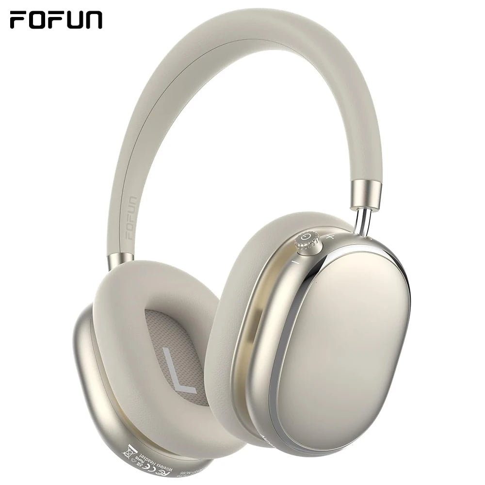 Hybrid Active Noise Cancelling Headphones Bluetooth 6.0 Wireless Over Ear Headphones with Hi-Res Audio, Deep Bass, Transparency Mode, ANC Headset