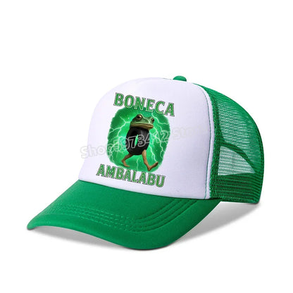 Italian Brainrot Baseball Caps Funny Anime Printed Tung Tungtung Sahur Sunny Hats Summer Adjustable Famliy Headdress Cap Gifts