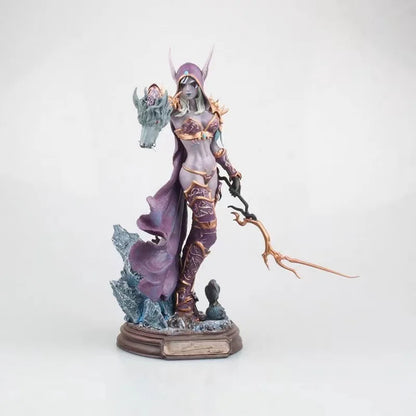 Sylvanas Windrunner World Of Warcraft Action Figures The Queen of the Undead Handmade Model Collection Ornaments Kid Gifts Toys