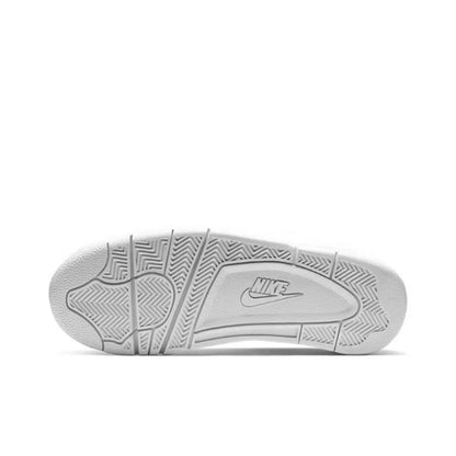 Buty do koszykówki Nike Flight Legacy Mid-Top Retro, unisex, białe, BQ4212-101
