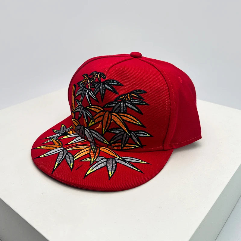 China Chic Pattern Embroidery Baseball Hats Breathable New Unisex Ethnic Style Peaked Caps Versatile Sunshade Hip Hop Fashion