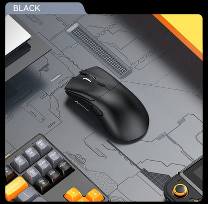 Attack Shark R1 Wireless Gaming Mouse 18000 DPI, Tri-Mode Bluetooth & 2.4GHz, PAW3311 Sensor, 1000Hz Polling Rate, Programmable RGB Gaming Mouse