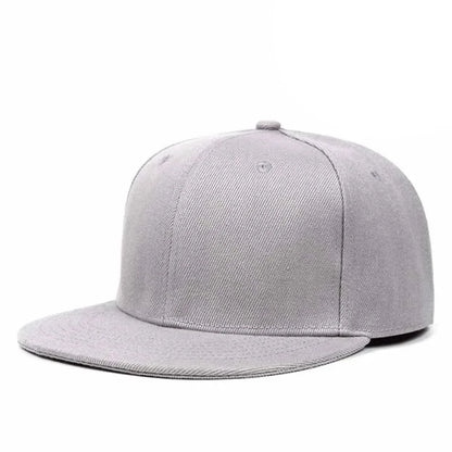 Adult Back Closed Baseball Cap for Small Head Lady Man Blank Hiphop Snapback Hat Fitted Flat Caps 57cm to 59cm