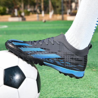Chaussures de football pour homme, chaussures de futsal, chaussures de football en salle, sport, match, entraînement, enfants, crampons TF, gazon, cheville, best-seller, haute qualité, légères