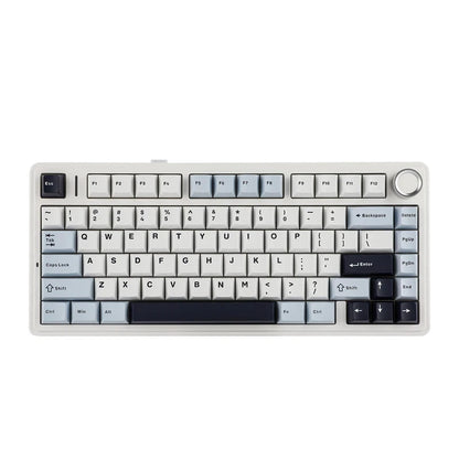 The New Hot-Selling EPOMAKER x AULA F75 75% ANSI Hot-Swappable Washer Bluetooth 5.0/2.4G Wireless/wired Mechanical Keyboard PBT