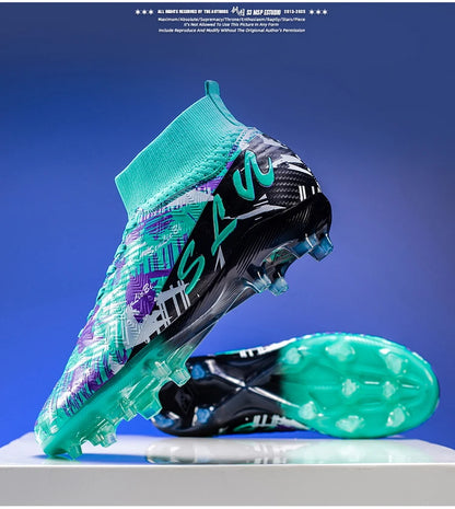 Botas de fútbol profesionales para hombre, zapatillas de fútbol Society, tacos de fútbol FG ultraligeros para entrenamiento, calzado deportivo de fútbol para exterior