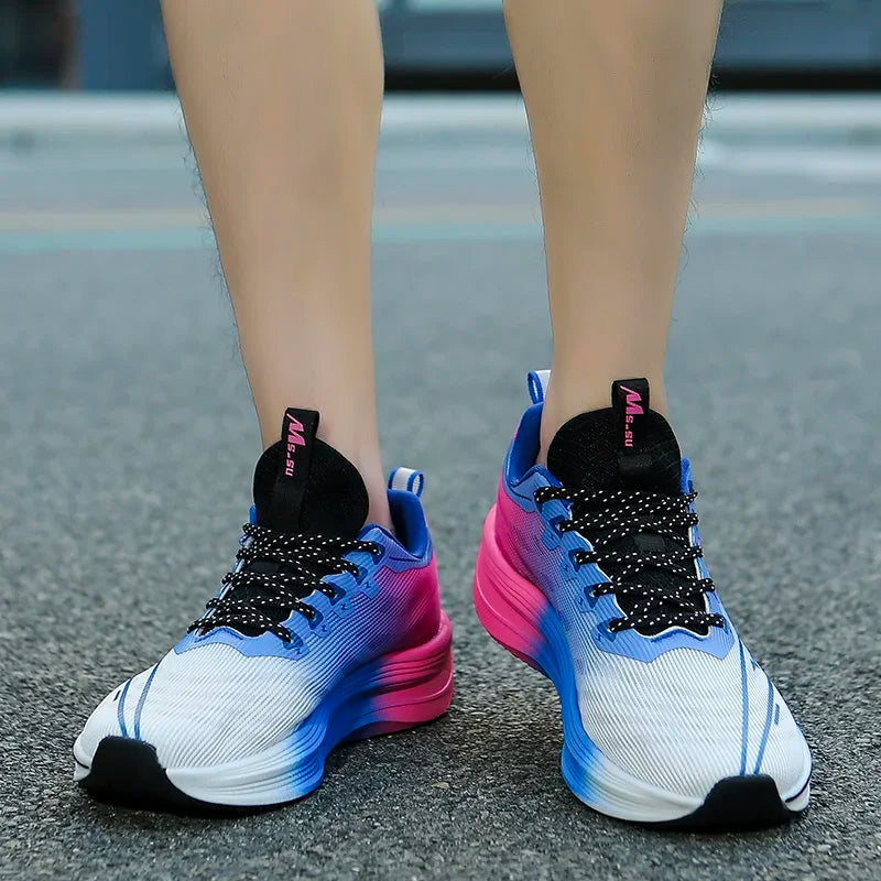 Men Sports Running Shoes Casual Marathon Lightweight Women's Comfortable Athletic Nonskid Walking Sneakers Outdoors Couple Shoes