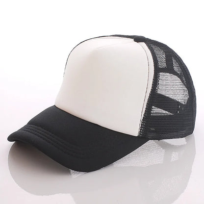 Sublimation Blank Hats Baseball Cap Snapback Hat For Boy Men Women Adjustable Hats Fashion New Sports Advertising Caps