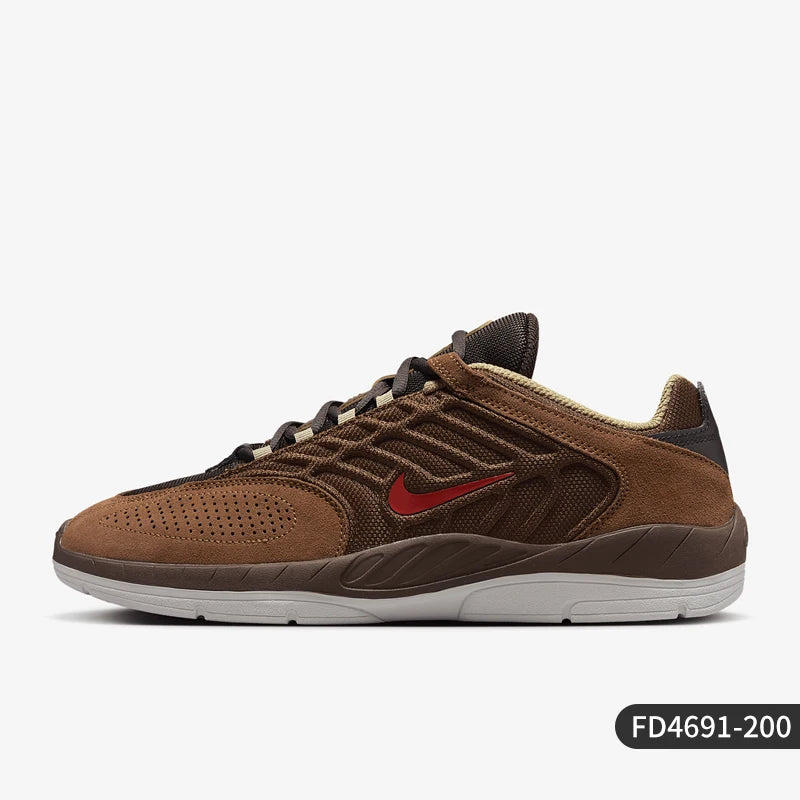 Oryginalne letnie buty skate'owe Nike, unisex, w stylu retro, wytrzymałe, model FD4691-100