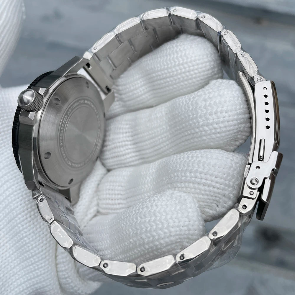 STEELFLIER SF793 NEW Automatic Mechanical Luxury Wristwatch NH34 Movement Synthetic Sapphire 20Bar Waterproof Men Luminous Watch
