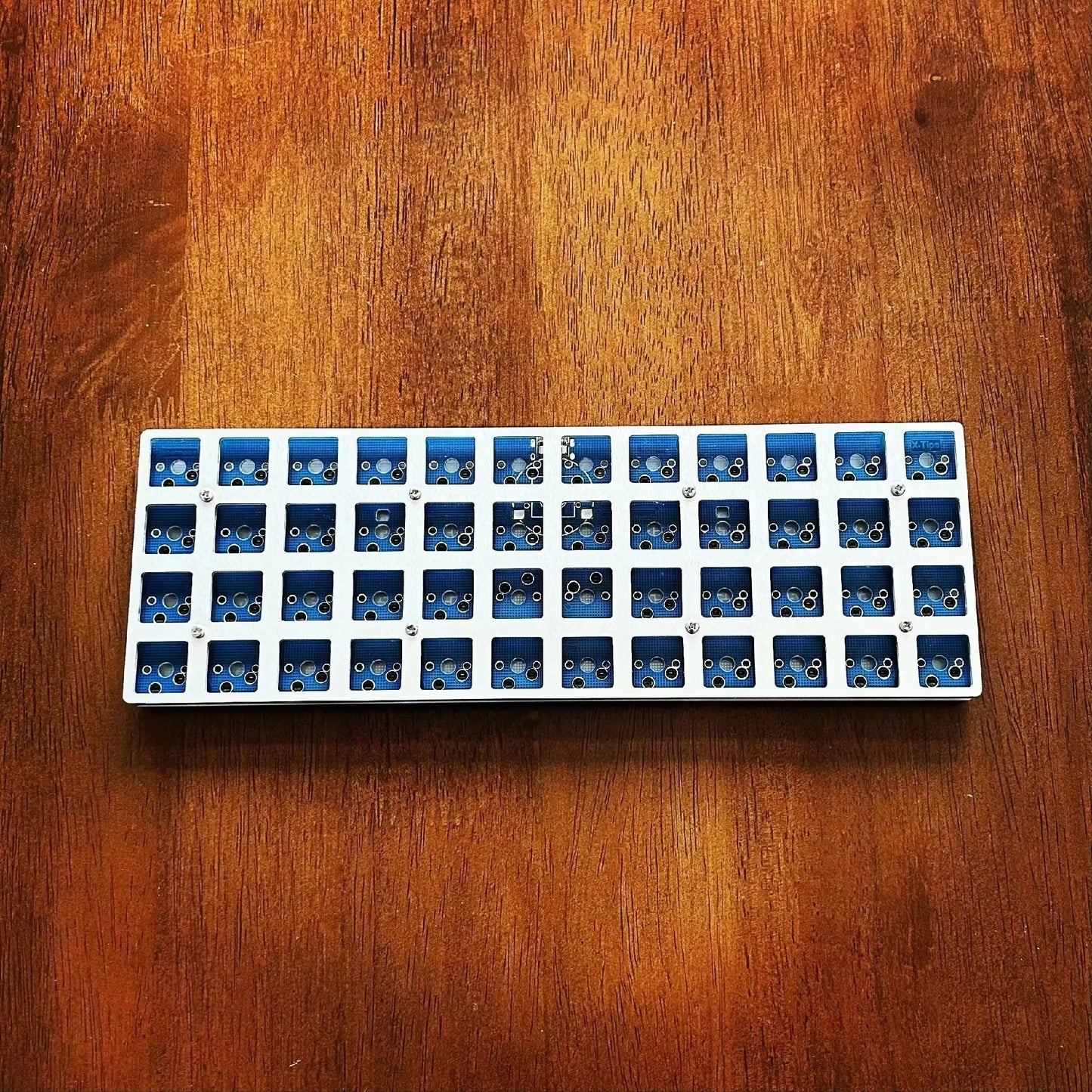 Planck 48 Wired Keyboards Full 1u Orthogonal Inline Keyboard Single Mode Customized Hot-Swap Mechanical Gaming Keyboard Gifts