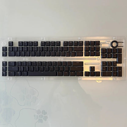 Wireless Gaming Mechanical Keyboard Keycaps Compatible with Logitech G913TKL G915 G813 G815 RGB Transparent Keyboard