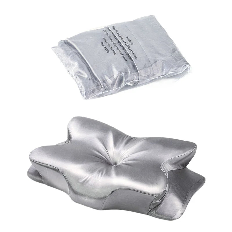 Ice Silk Pillowcase for Hair and Skin Butterfly Shaped Pillowcase for Butterfly Pillow  Minimalist Pillowcase Cover
