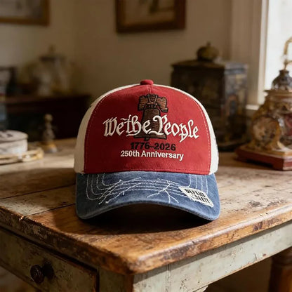 ABLECAP Nye broderede baseballkasketter til USA's 250-års jubilæum 1776-2026 til mænd og kvinder – nytårsgave til voksne