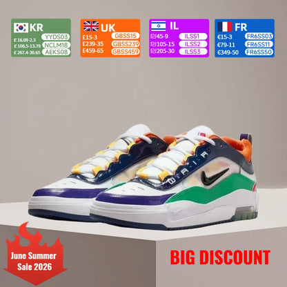 Nike Air Max 90 Pool Classic – antypoślizgowe, wytrzymałe, wygodne i uniwersalne buty do skateboardingu, unisex, białe, HV1670-600