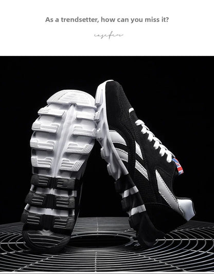 2026 new men's and women's running shoes breathable casual sneakers anti-slip vibration comfortable walking shoes 38-46