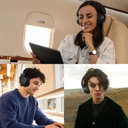 OneOdio EKSA V16 Bluetooth 5.3 Wireless Headphones with Mic, Hi-Res HiFi Over Ear Headset, 90H Battery, Bass Mode, Wired & Wireless Audio