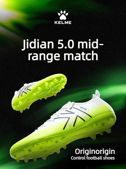 Scarpe da calcio da uomo Kelme Mg per campo in erba sintetica, tacchetti corti, scarpe da calcio professionali da partita, scarpe da allenamento antiscivolo per erba sintetica
