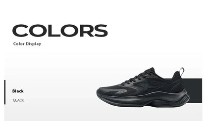XTEP Running Shoes Men's 2025 Summer Mesh Breathable Comfortable Wear-Resistant Sports Shoes Commuting Casual Shoes 875319110025