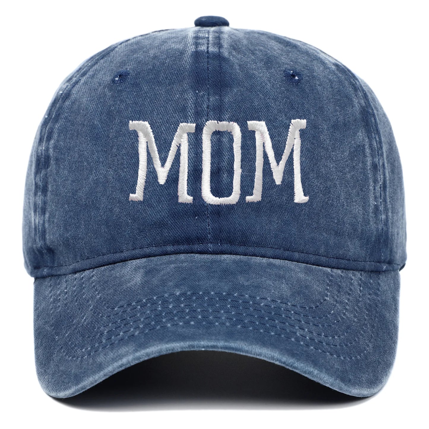Mom and Dad Embroidered Baseball Hat Retro Sports Running Sunscreen Leisure Daily Versatile Travel Duck Tongue Hat