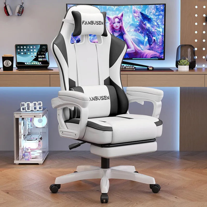 Chaise de jeu chaise d'ordinateur chaise de jeu ergonomique dortoir levage moderne Simple chaise de jeu de bureau