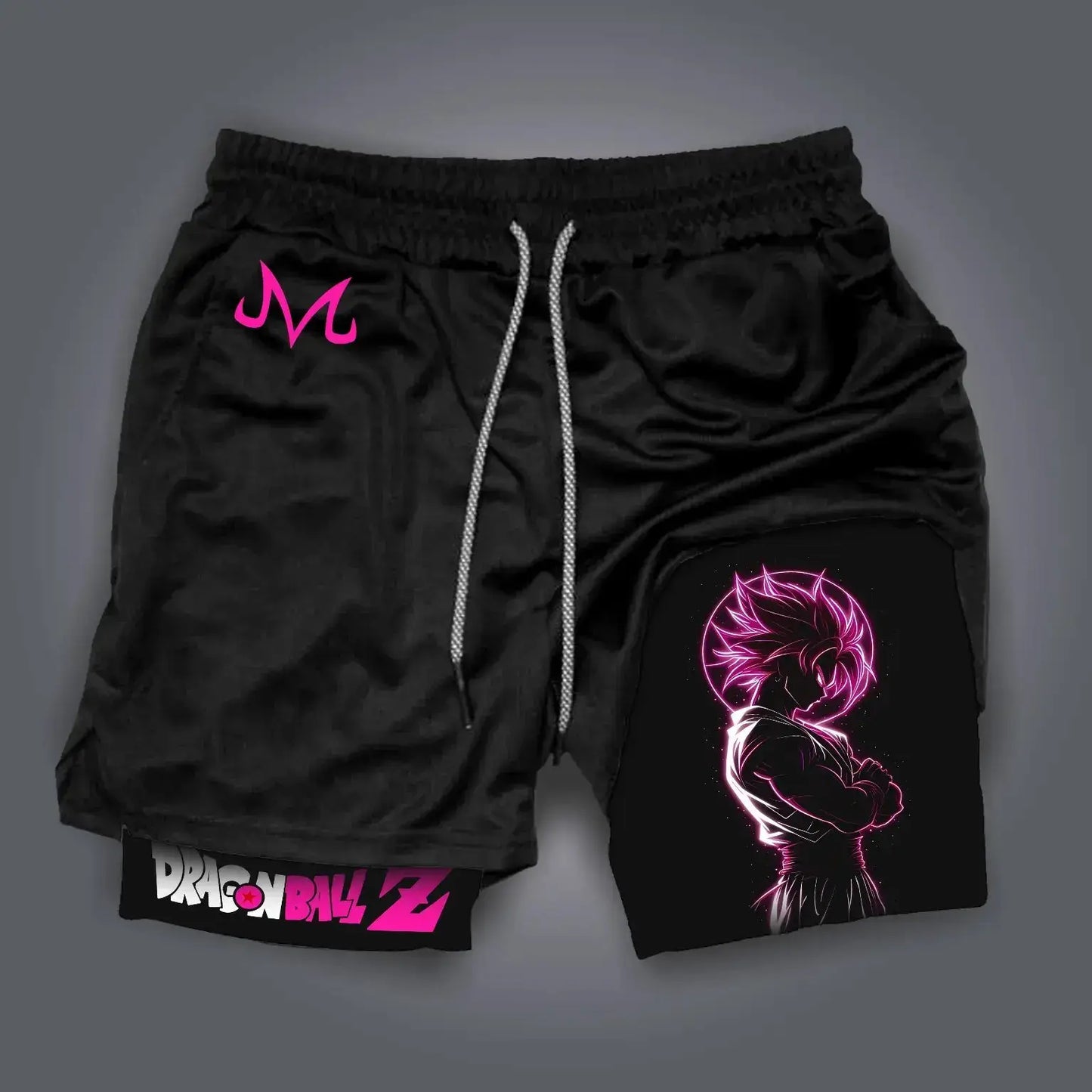 Dragon Ball Super Licensed Shorts 2025 - Japanese Anime Breathable Quick-Dry Beach Pants, Retro Y2K Hip Hop Style, Produit gaming premium Fraquane, produits de luxe, nouvelle génération, équipement gamer