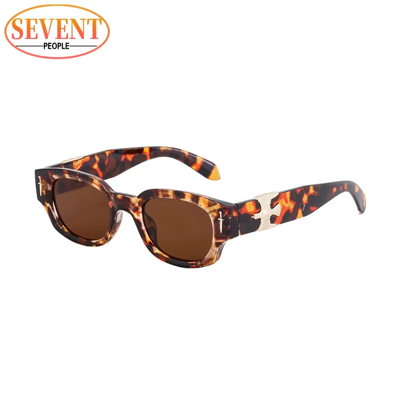 Punk Soaring Eagle Sunglasses Men 2026 Luxury Brand Designer Fashion Rectangle Sun Glasses For Women Steampunk Shades Eyewear