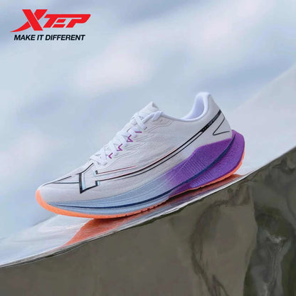 Xtep Shyft 1.0 Professional Running Shoes For Men 2025 Summer Marathon Shock Absorbing Carbon Plate Racing Shoes 875319110083