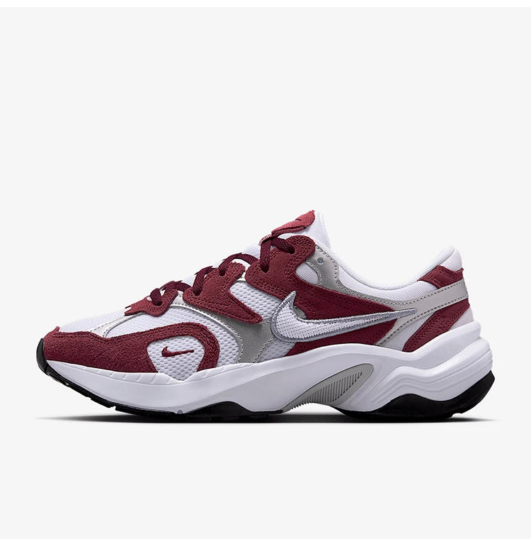 Oryginalne damskie buty do biegania Nike w stylu retro, sneakersy typu „dad shoes” – model AL8 FJ3794-600