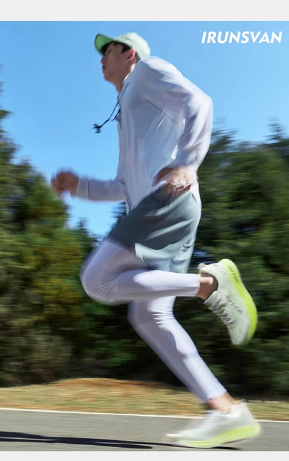 IRUNSVAN Nuove scarpe da maratona con soletta in carbonio: leggere, ammortizzanti e adatte come scarpe sportive da uomo