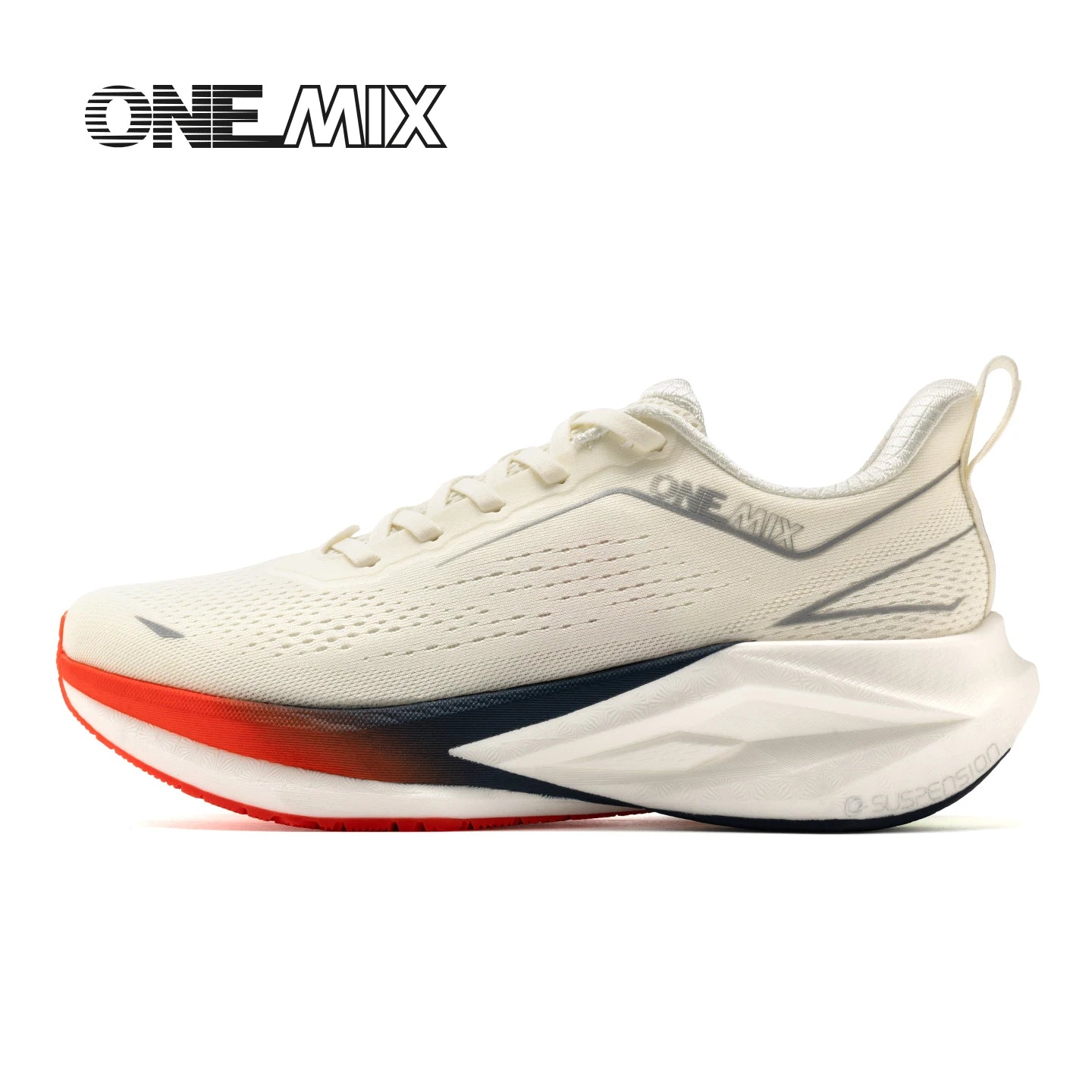 ONEMIX Men Running Shoes Super Lightweight Outdoor Athletic Training Jogging Sneakers Anti-Slip Wear-Resistant Walking Footwear