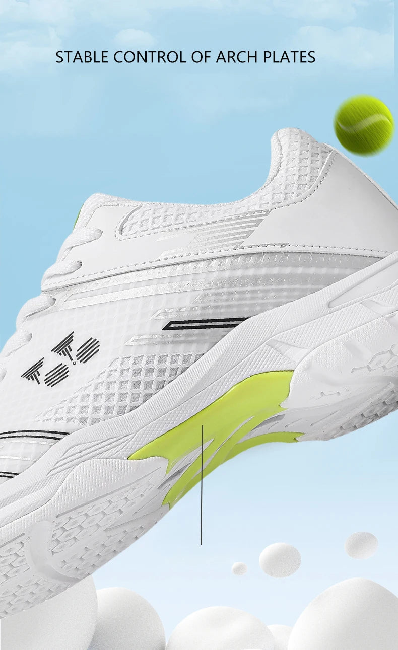 Professional Badminton Shoes Sneakers Mens Breathable Anti-slip Tennis Sport Shoes for Men Women Training Sneakers
