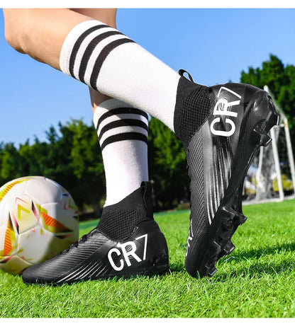 Botas de fútbol para hombre nuevas en oferta, zapatillas profesionales de futsal de alta calidad, tacos de fútbol para mujer unisex, ultraligeras TF/FG