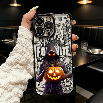 Popular Game FortniteS Plating Phone Case For iPhone 17 17e 16e 16 15 14 13 12 11 Pro Max X XR XSMax 7 8 Mini Air Plus Anti-Fall