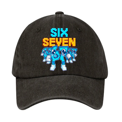 Steal A Brainrot 67 Children Baseball Cap Men Women Sun Hat New Adult Outdoor Sport Sunbonnet Retro Headgear Gift Hot Sales
