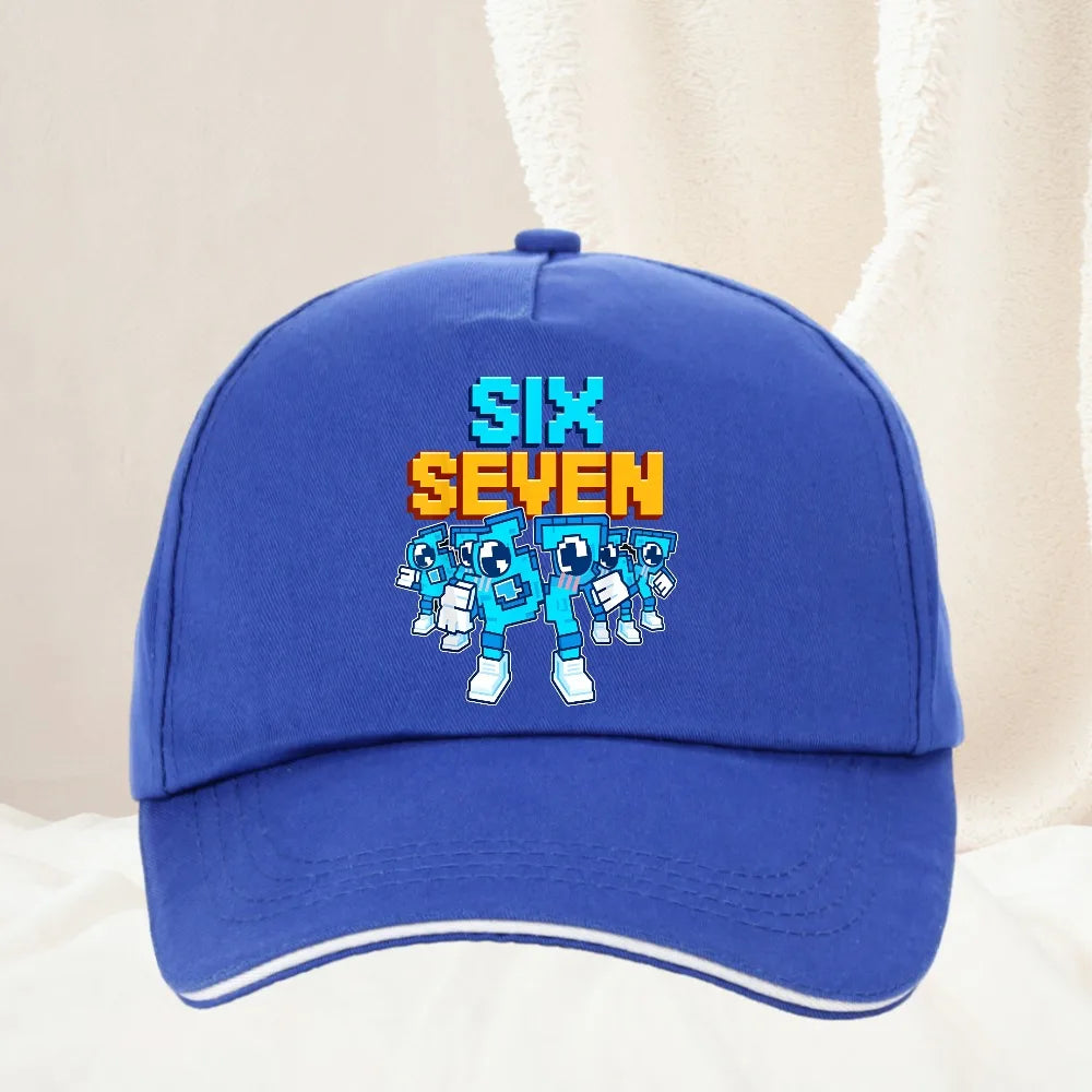 Meme 67 Six Seven 6 7 Italian Brainrot baseballkasket til mænd, truckerhat, forår, fritid, udendørs, fitness, solskærm, snapback-kasket