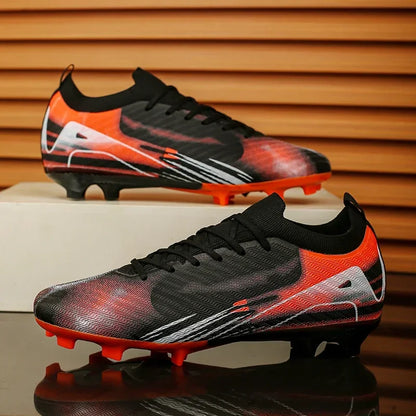 Męskie buty piłkarskie Society Professional do treningu na trawie – oryginalne buty do futsalu z kolcami, antypoślizgowe buty do halowych boisk piłkarskich 2025