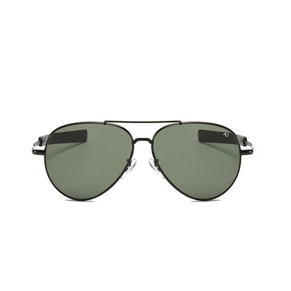 AO Aviation Men's Retro Sunglasses Fashion Pilot American Optical Sun Glasses for Women Unisex Metal UV400 SunShades  Gafas AO57