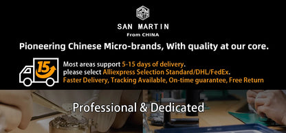 San Martin Upgraded Version 40mm Water Ghost Diver Watch Men Luxury Automatic Mechanical Watches Sapphire Waterproof 200m SN0017